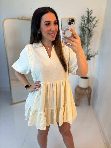 Brunch Babe Babydoll Dress