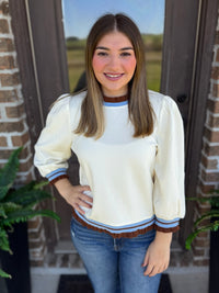 Sweetly Styled Ruffled Sweater