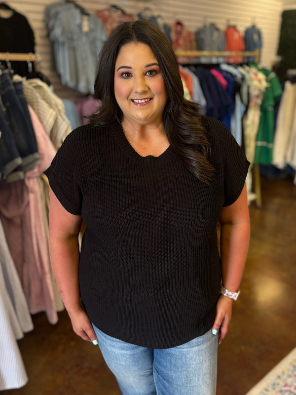 Naomi Knit Top - Plus
