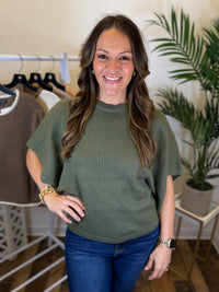 Easy on Me Knit Top