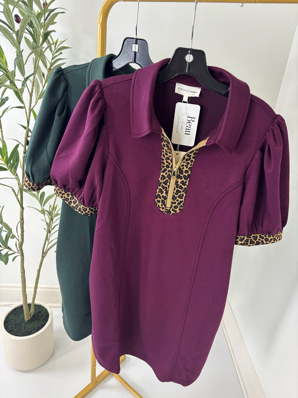 Fierce Finish Mini Dress