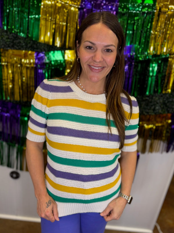 French Quarter Striped Top