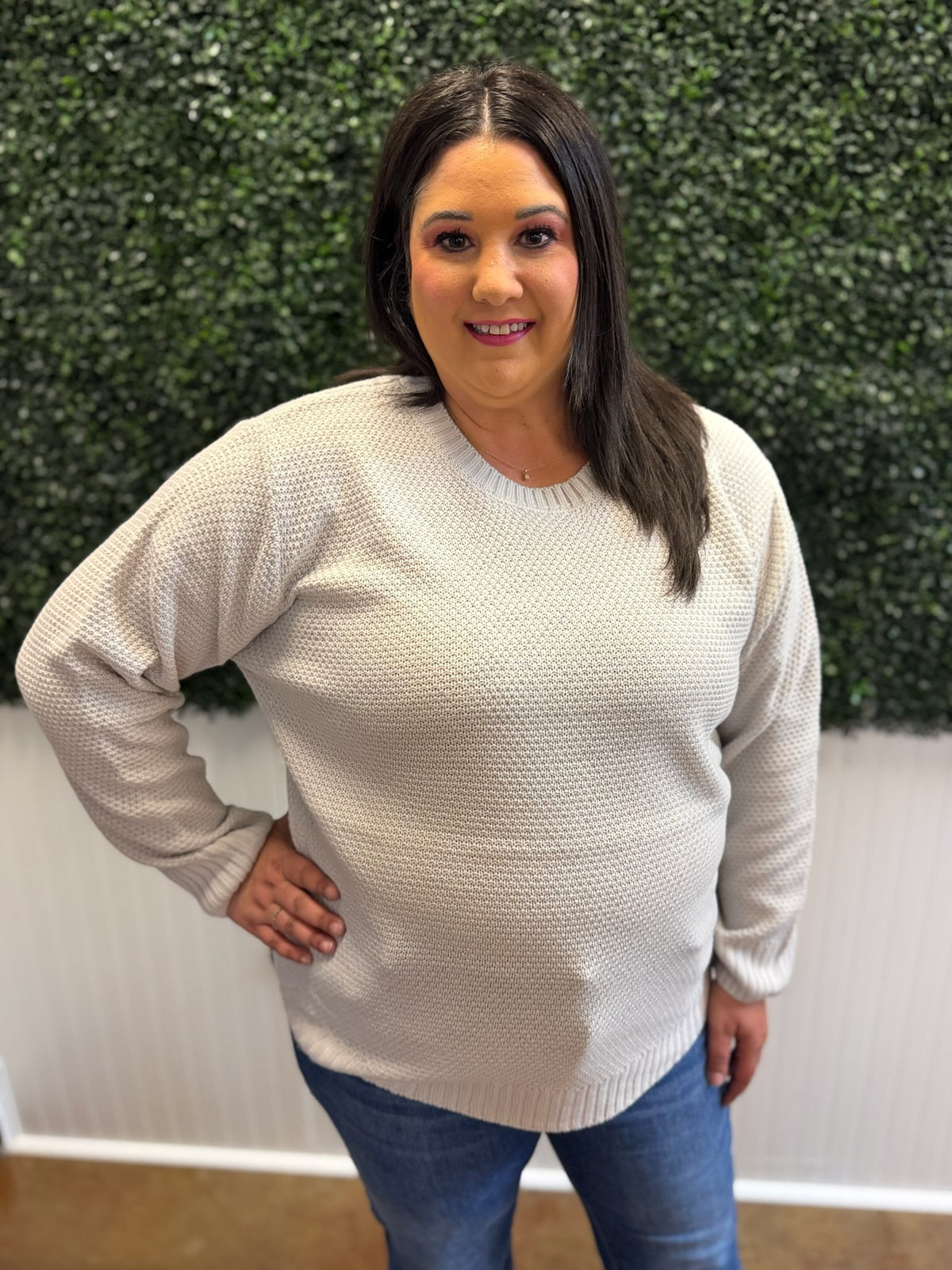 Soft Structure Sweater - Plus