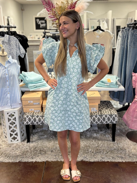 Pastel Poem Embroidered Dress