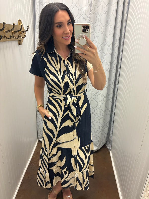 Harbor Days Midi Dress