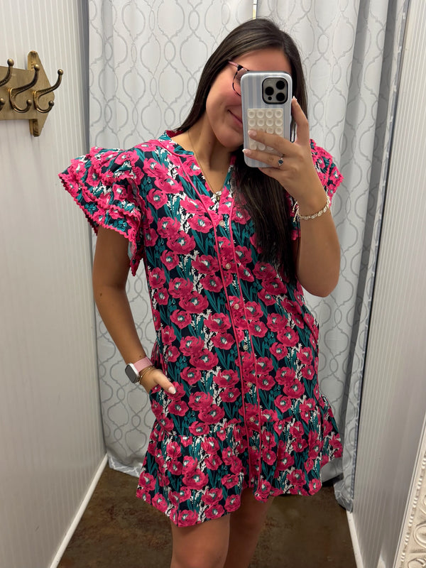 Poppy Parade Dress