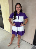 Call the Shots Striped Dress