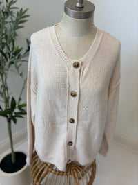 Gentle Touch Button Front Cardigan