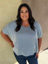 Classic Lines Ribbed Top - Plus