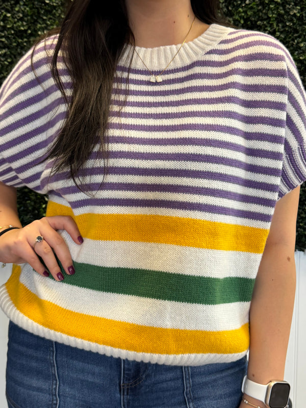 Festival Stroll Striped Top