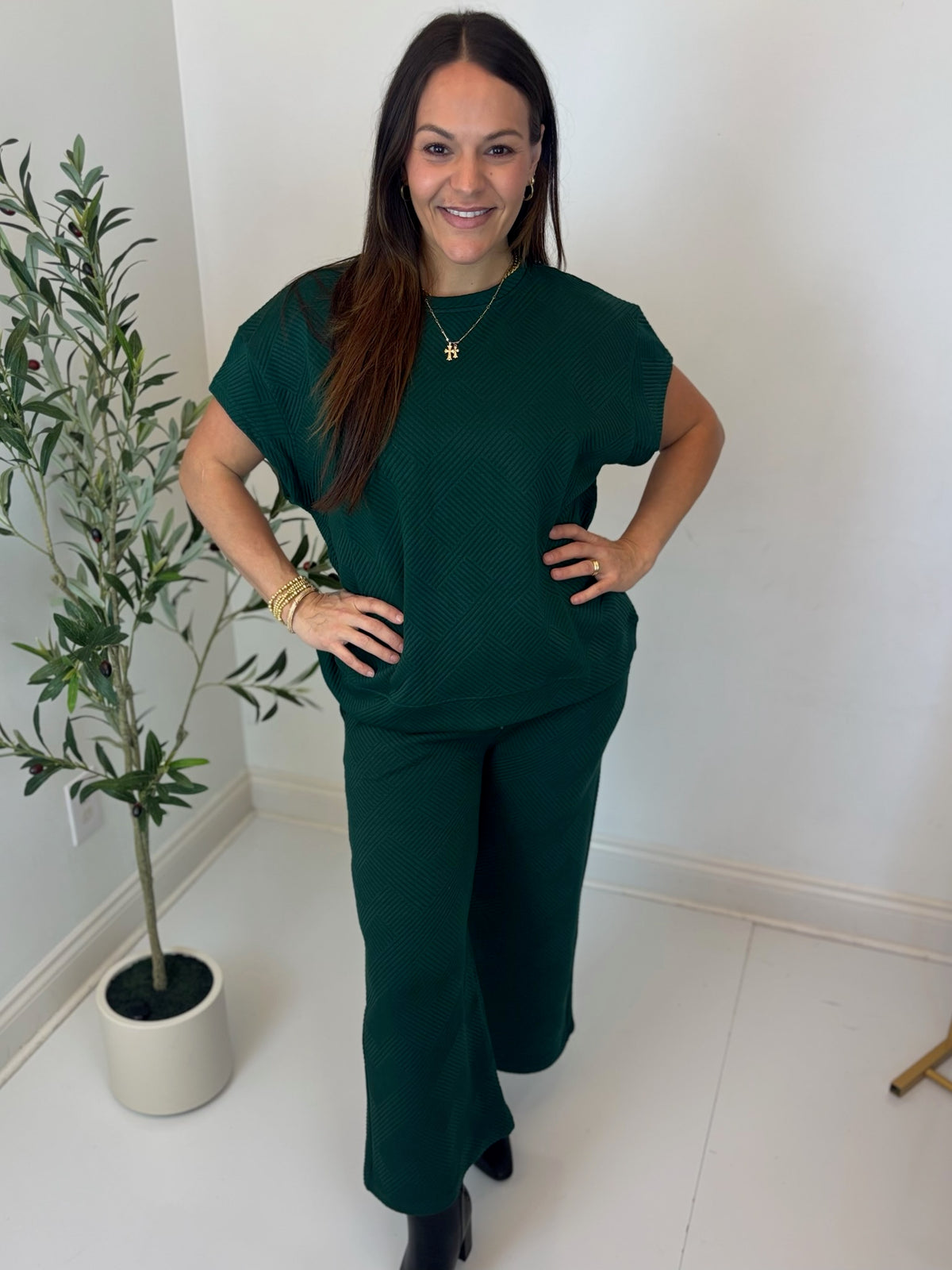 Structured Flow Pant Set