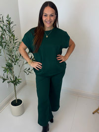 Structured Flow Pant Set