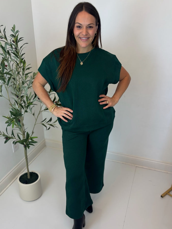 Structured Flow Pant Set