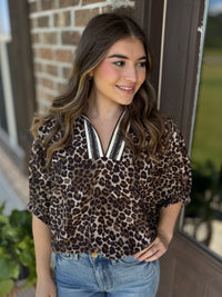 Untamed Instincts Leopard Top