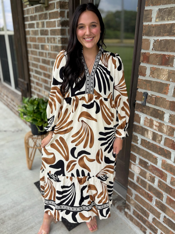 Sienna Horizon Maxi Dress