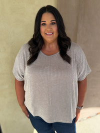 Classic Lines Ribbed Top - Plus