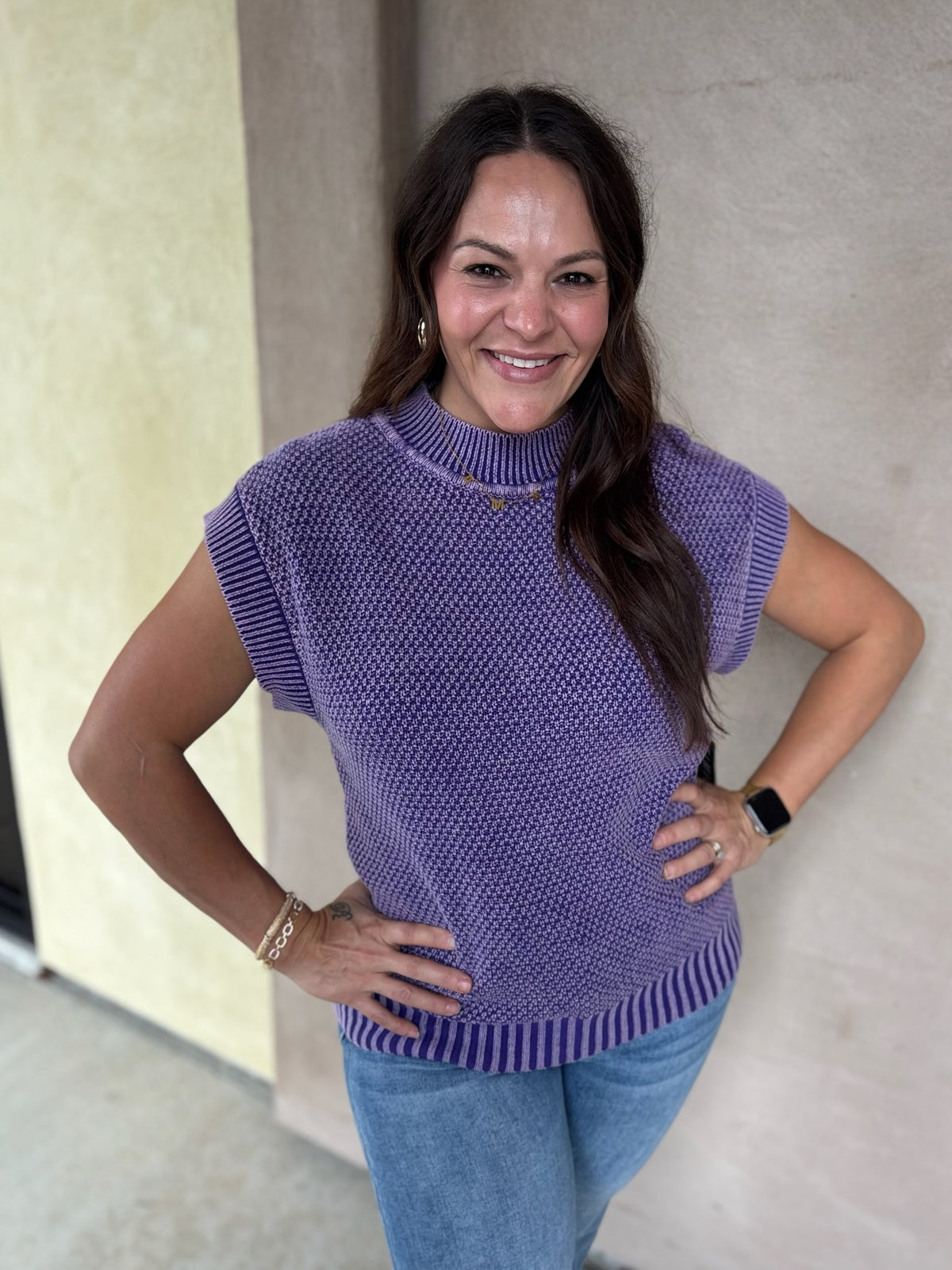 Kickoff Knit Top