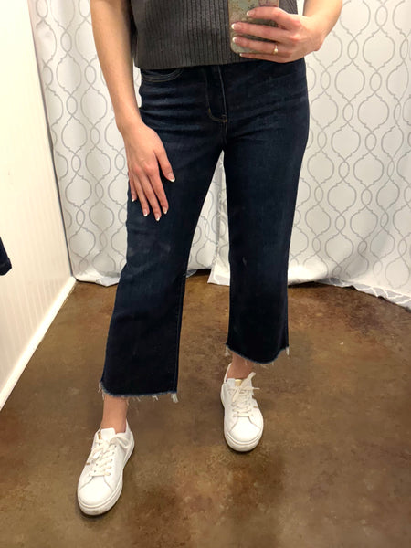Savanna High Rise Crop Wide Leg - Judy Blue