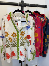 Fresh Muse Floral Blouse - Plus