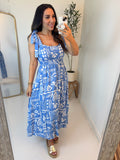Seaside Tie Strap Dress