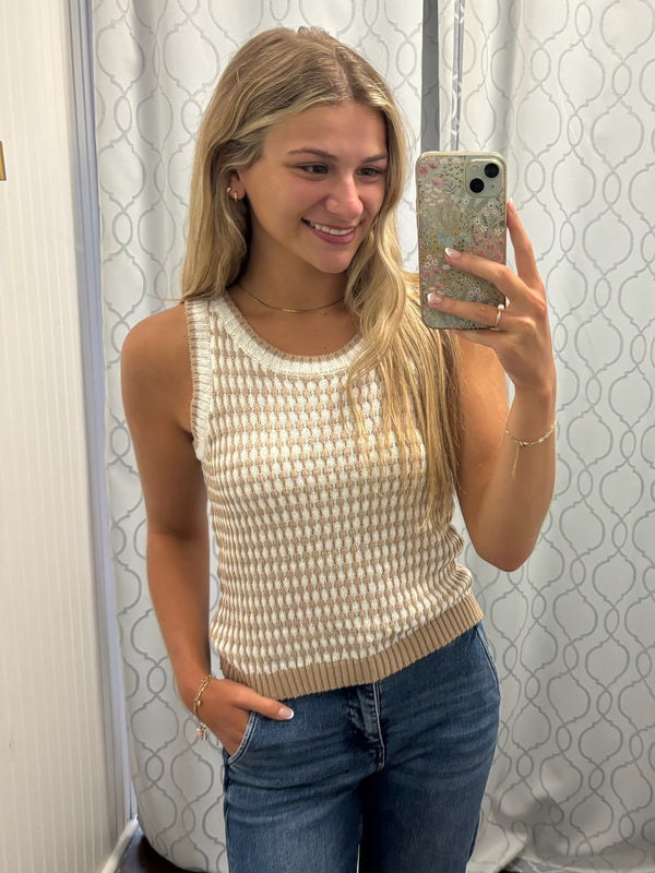 Sandy Shores Knit Tank