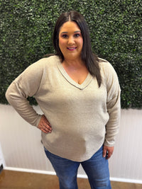 Effortless Balance Ribbed Top - Plus