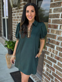 Fierce Finish Mini Dress