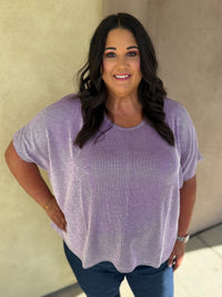 Classic Lines Ribbed Top - Plus