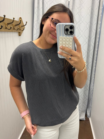 Reese Ribbed Top