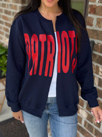 Patriots Crew Cardi (PRE ORDER)