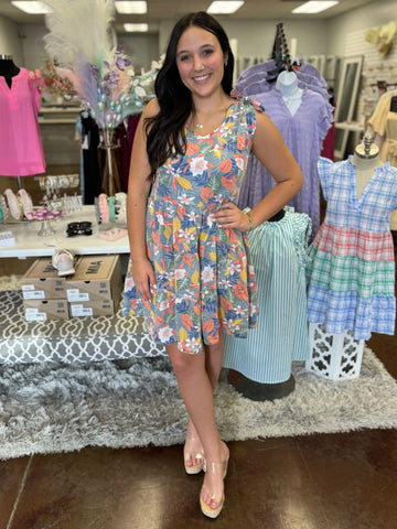 On Tropic Time Dress