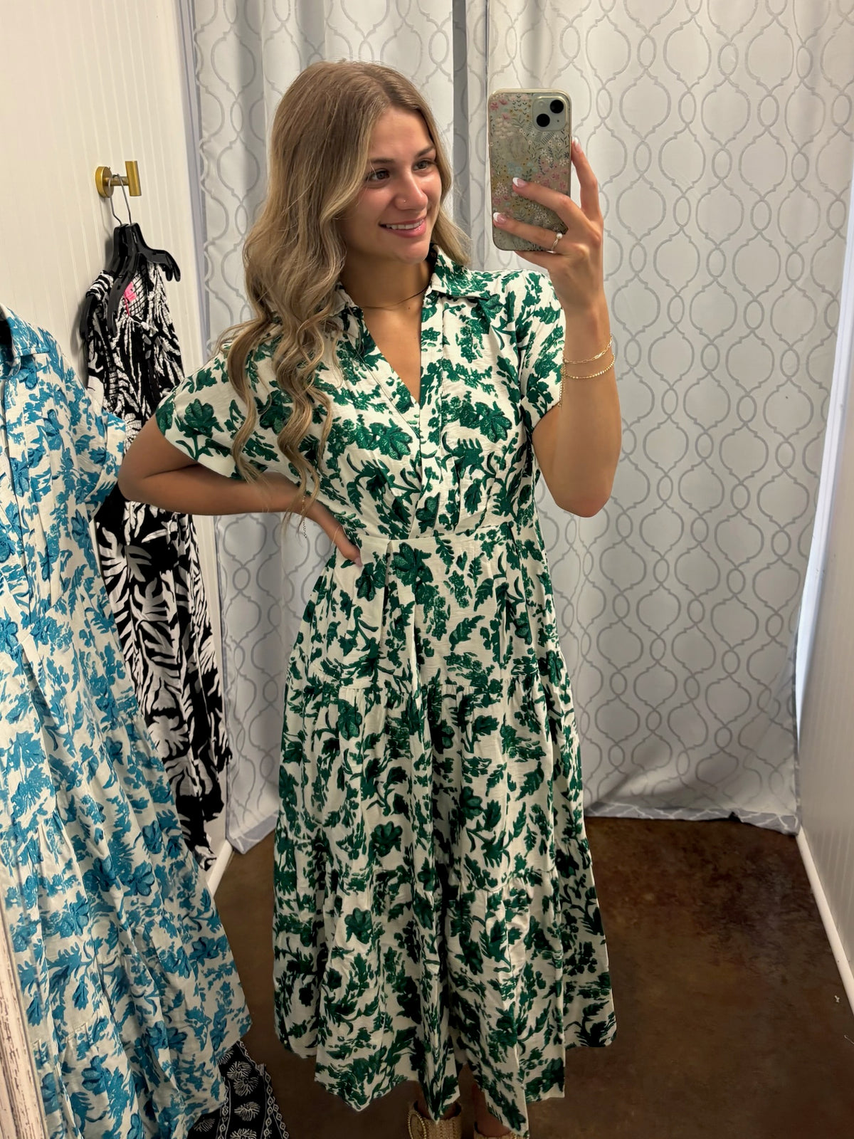 Floral Delight Midi Dress