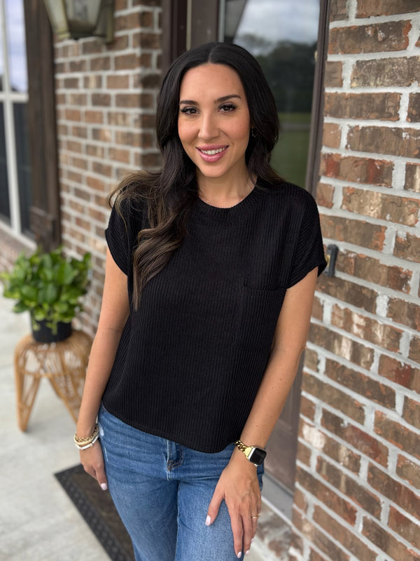 Chic Simplicity Knit Top
