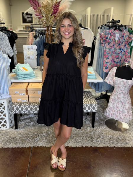 Reina Ruffled Dress