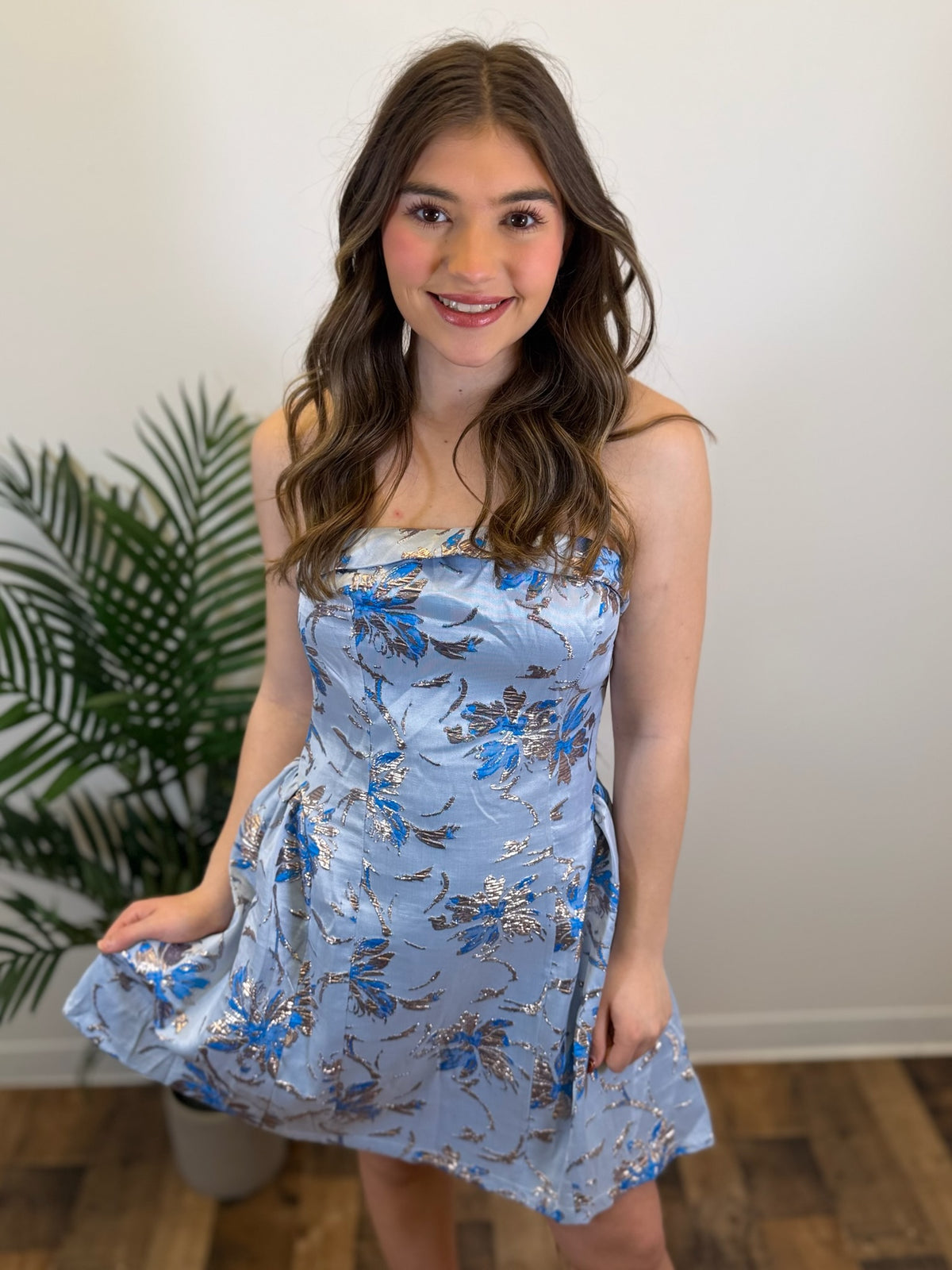 Opulent Hour Strapless Dress