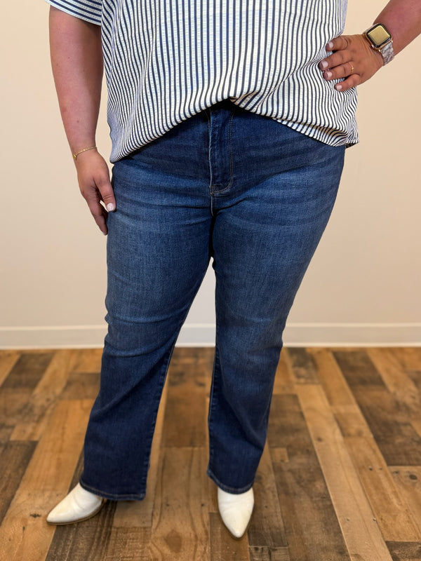 Elise Ankle Straight-Slim Jean - Risen (Plus)