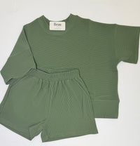 Weekend Retreat Ribbed Set