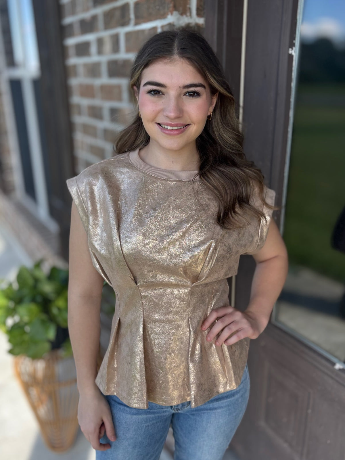 Pop the Champagne Top