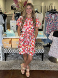 Splash of Color Floral Dress