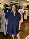 Keep it Classy Collared Dress - Plus