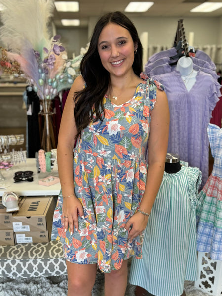 On Tropic Time Dress