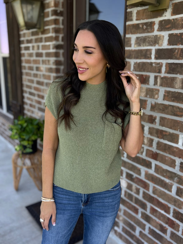 Cozy Couture Mock Neck Top