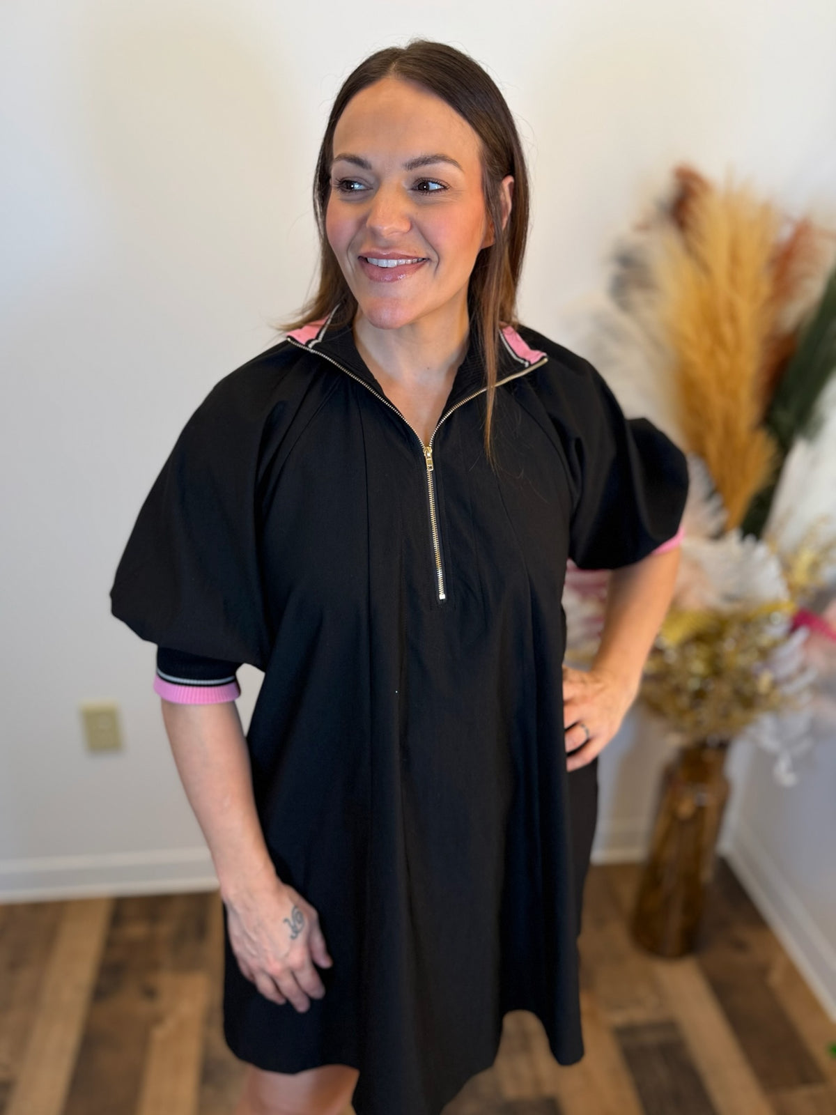 Easy Motion Mini Dress