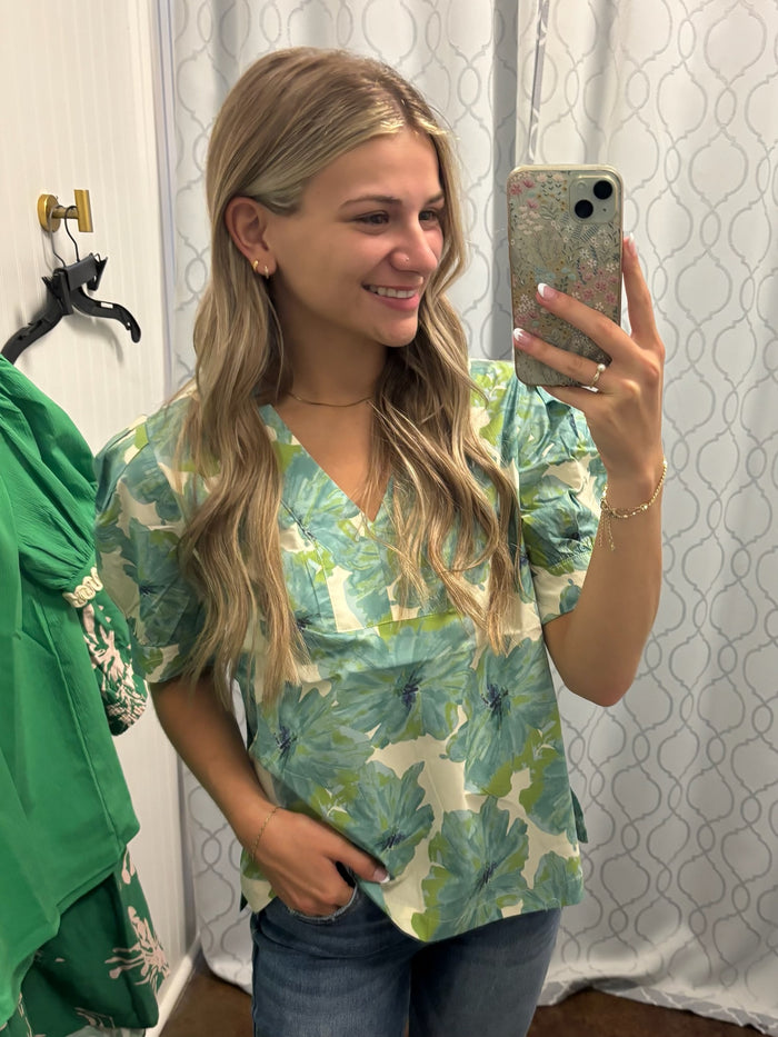Bright Future Floral Top