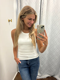 Sleeveless Ribbed Tank