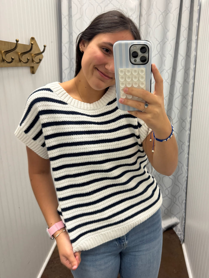 Coastal Crush Crew Neck Top