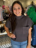 Opening Act Mock Neck Top
