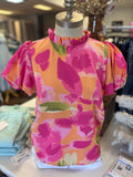 Wonder and Whimsy Watercolor Top