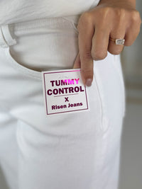 Analise Tummy Control Ankle Wide Jean - Risen