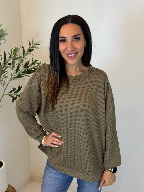 Take it Easy Knit Top
